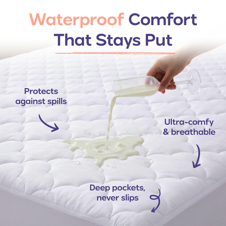 CloudShield Waterproof Mattress Protector