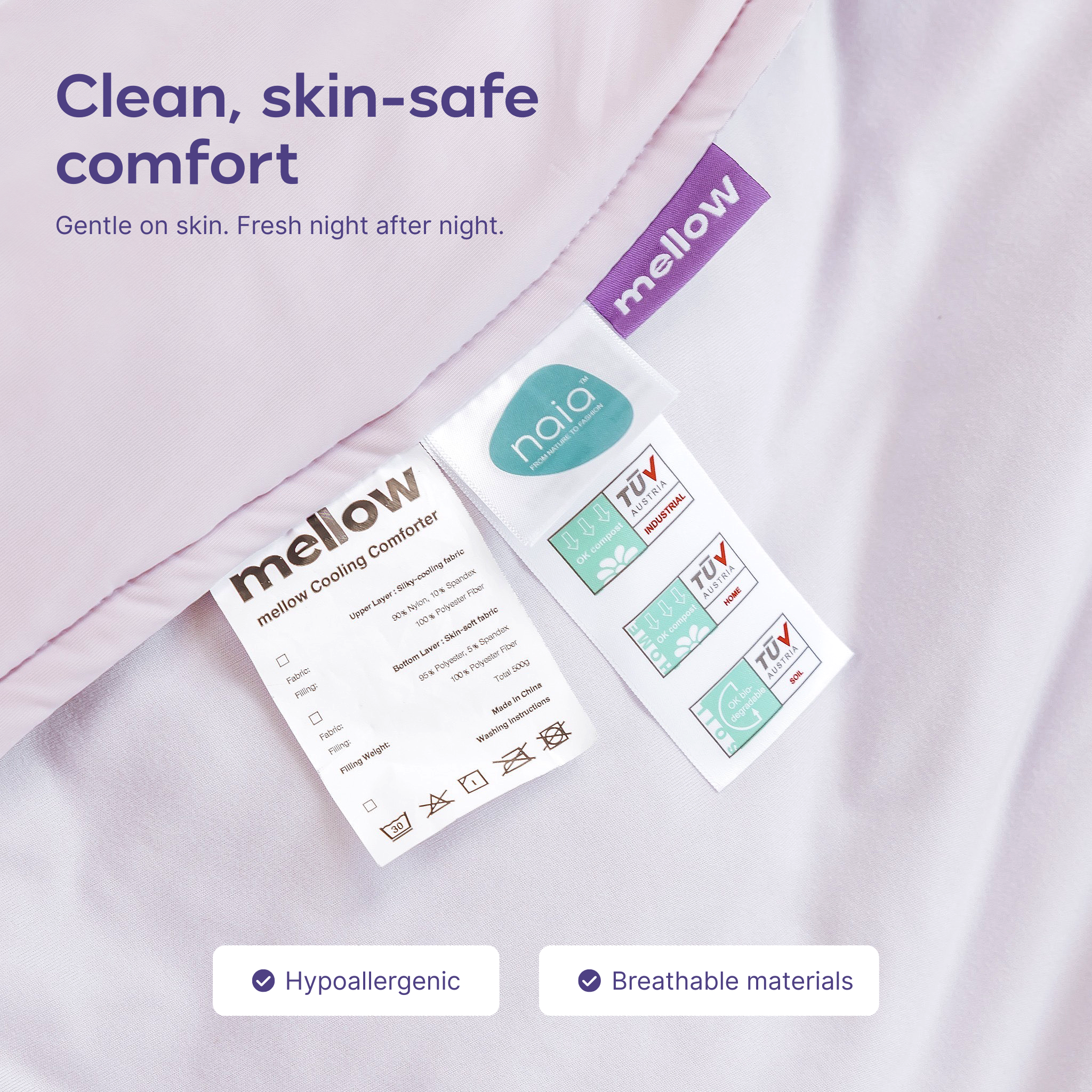 Cloud Cooling Comforter
