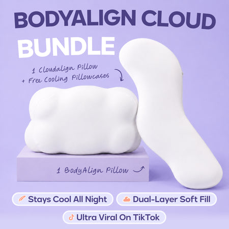 BodyAlign Cooling Pillow + CloudAlign Pillow