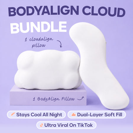 BodyAlign Cooling Pillow + CloudAlign Pillow