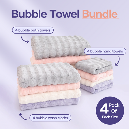 Bubble Towels Complete Set