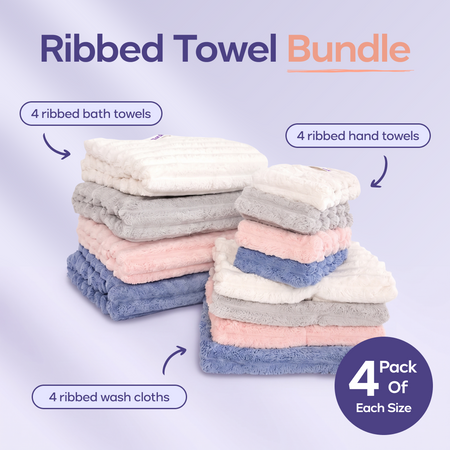 Ribbed Towels Complete Set
