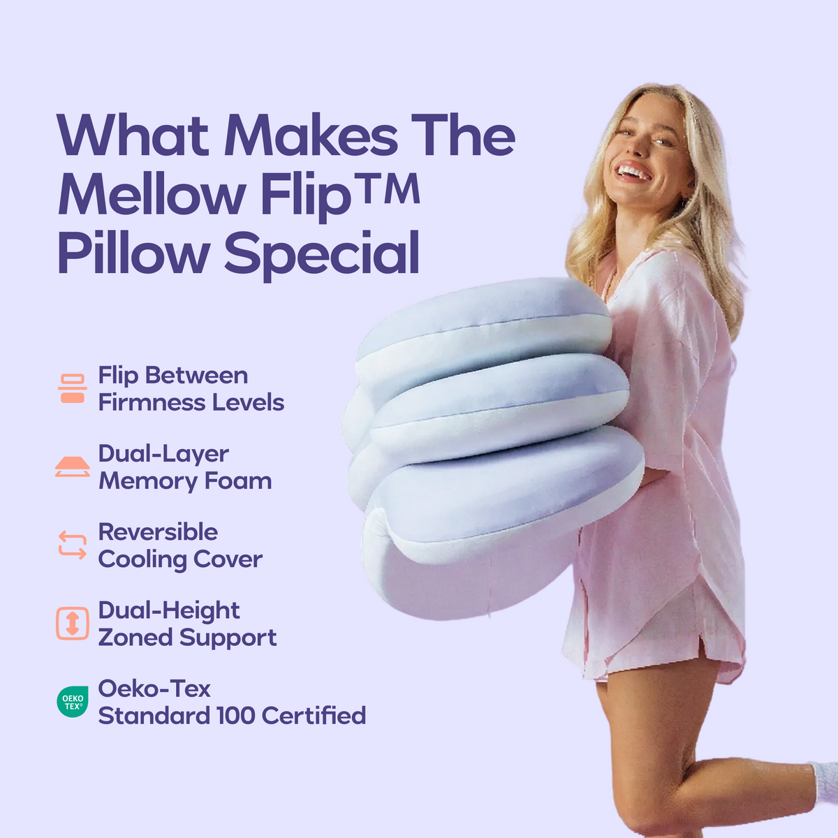 Mellow Cpap MellowFlip Pillow β mellow