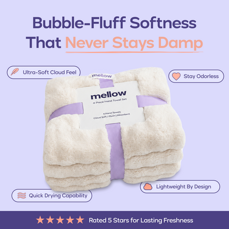 Bubble Hand Towels (4-Pack)