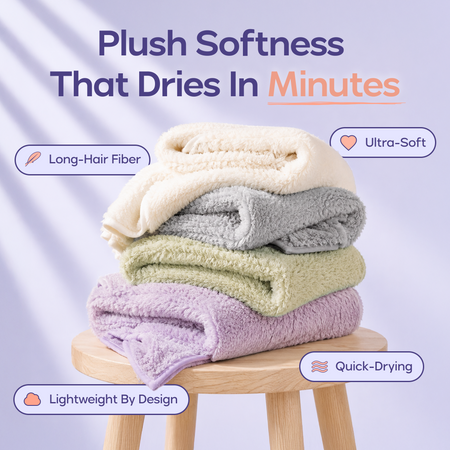 Cloud Plush Bath Towels (4-Pack)